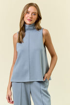 Brushed Modal A-Line Top