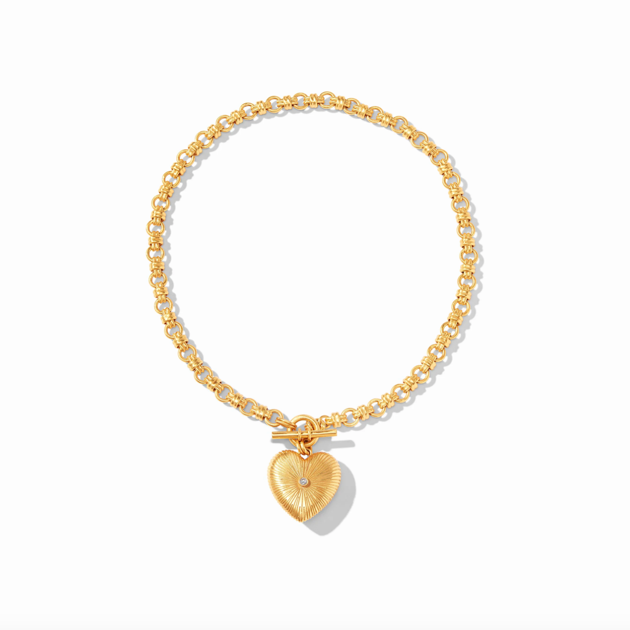 Julie Vos Esme Heart Necklace