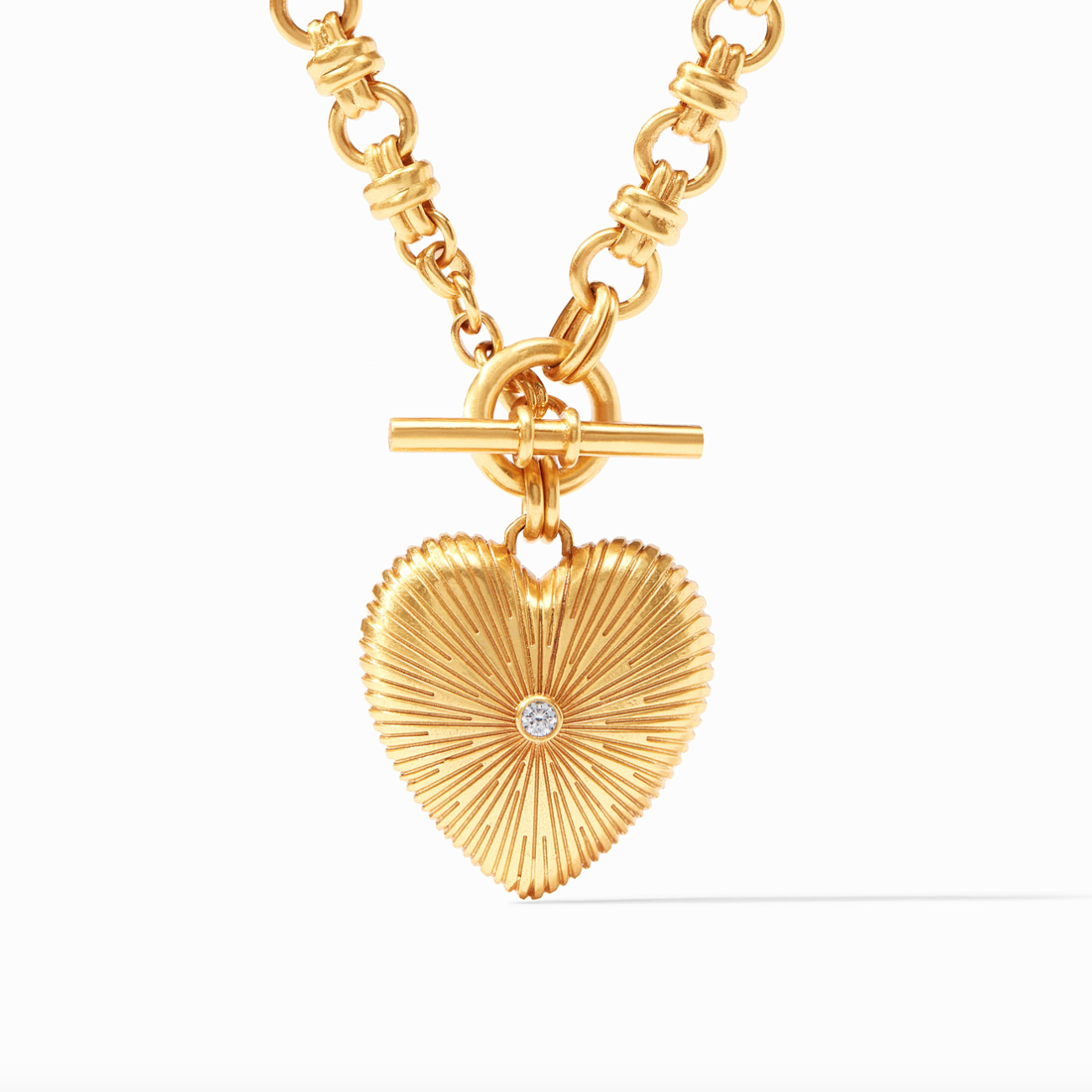 Julie Vos Esme Heart Necklace