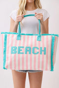 Terry Cloth Beach Tote