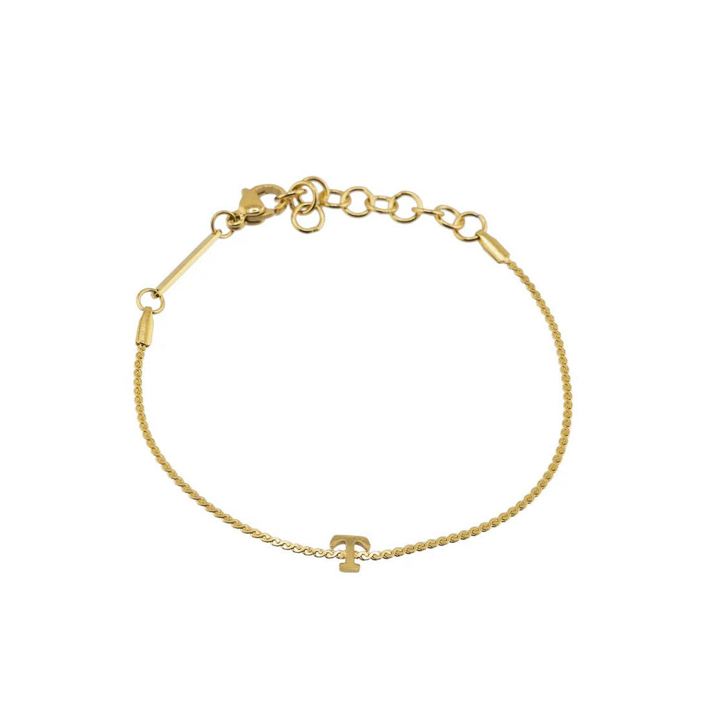 Dainty Initial Bracelet