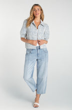 Short Sleeve Puff Sleeve Jacket