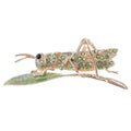 Grasshopper Brooch