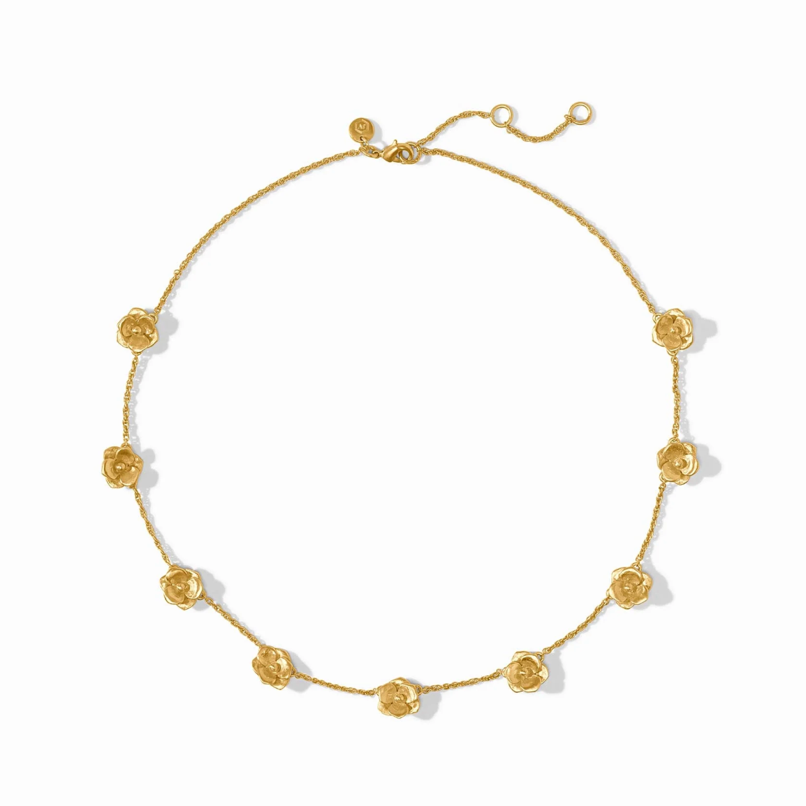 Julie Vos Bloom Delicate Station Necklace
