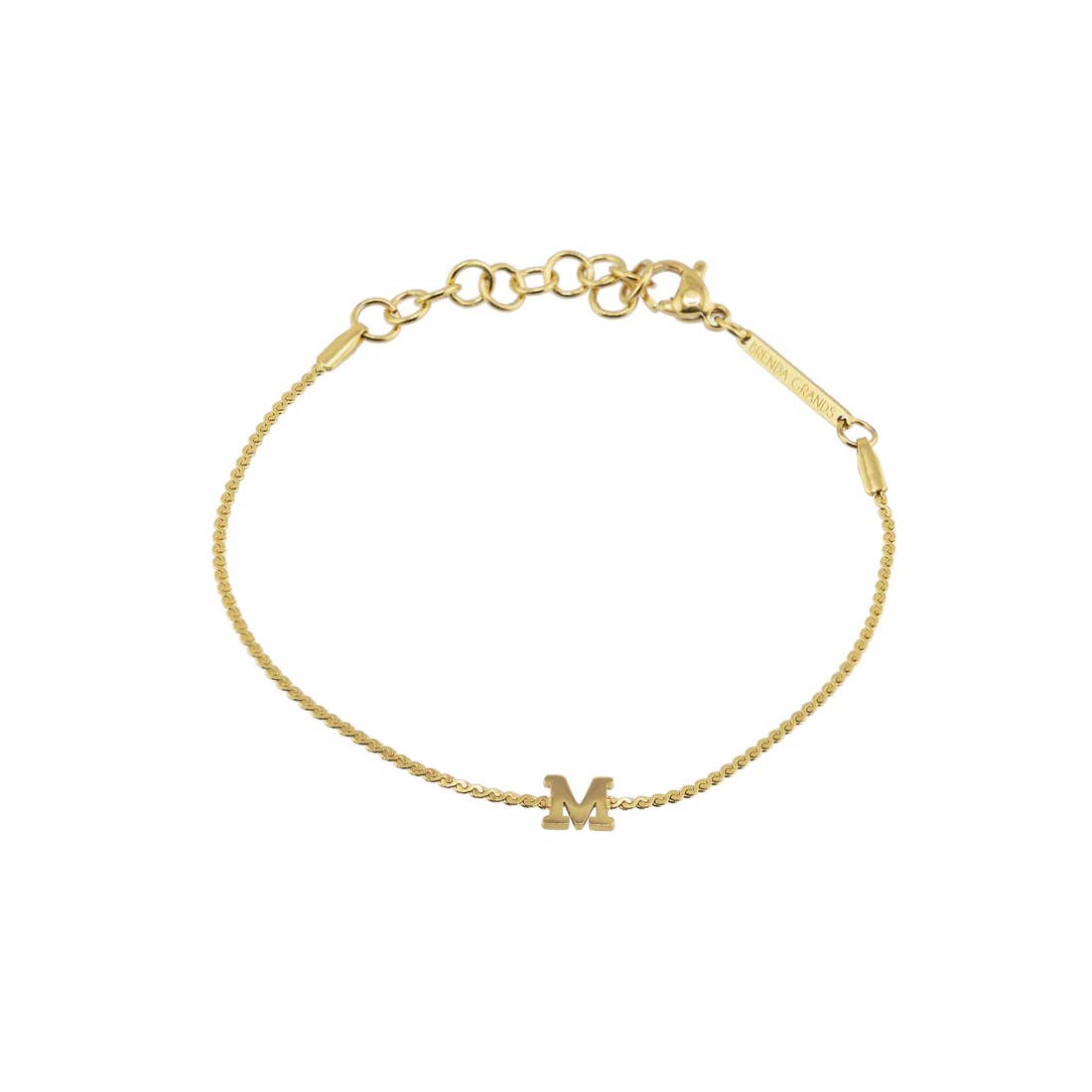 Dainty Initial Bracelet