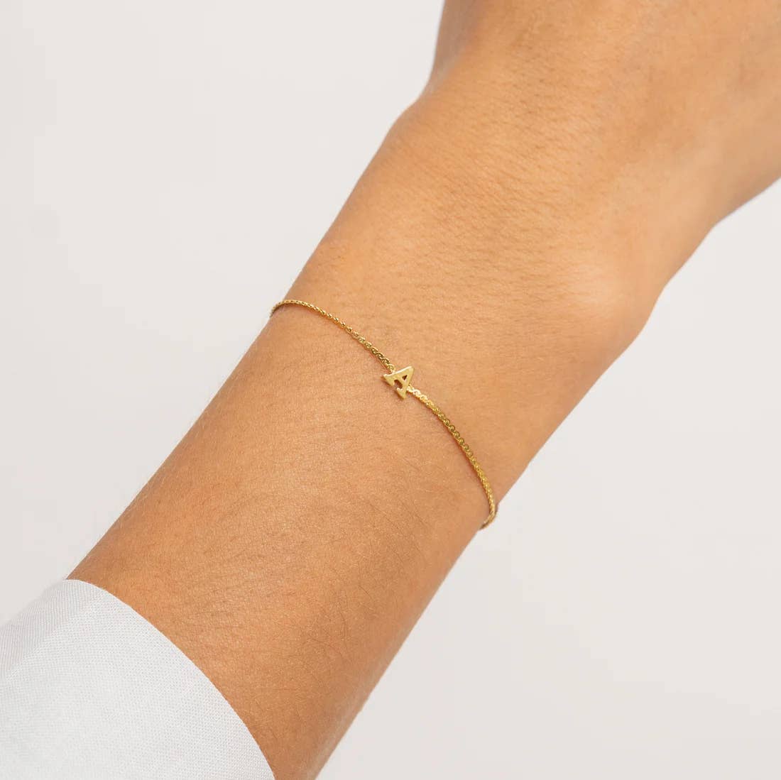 Dainty Initial Bracelet