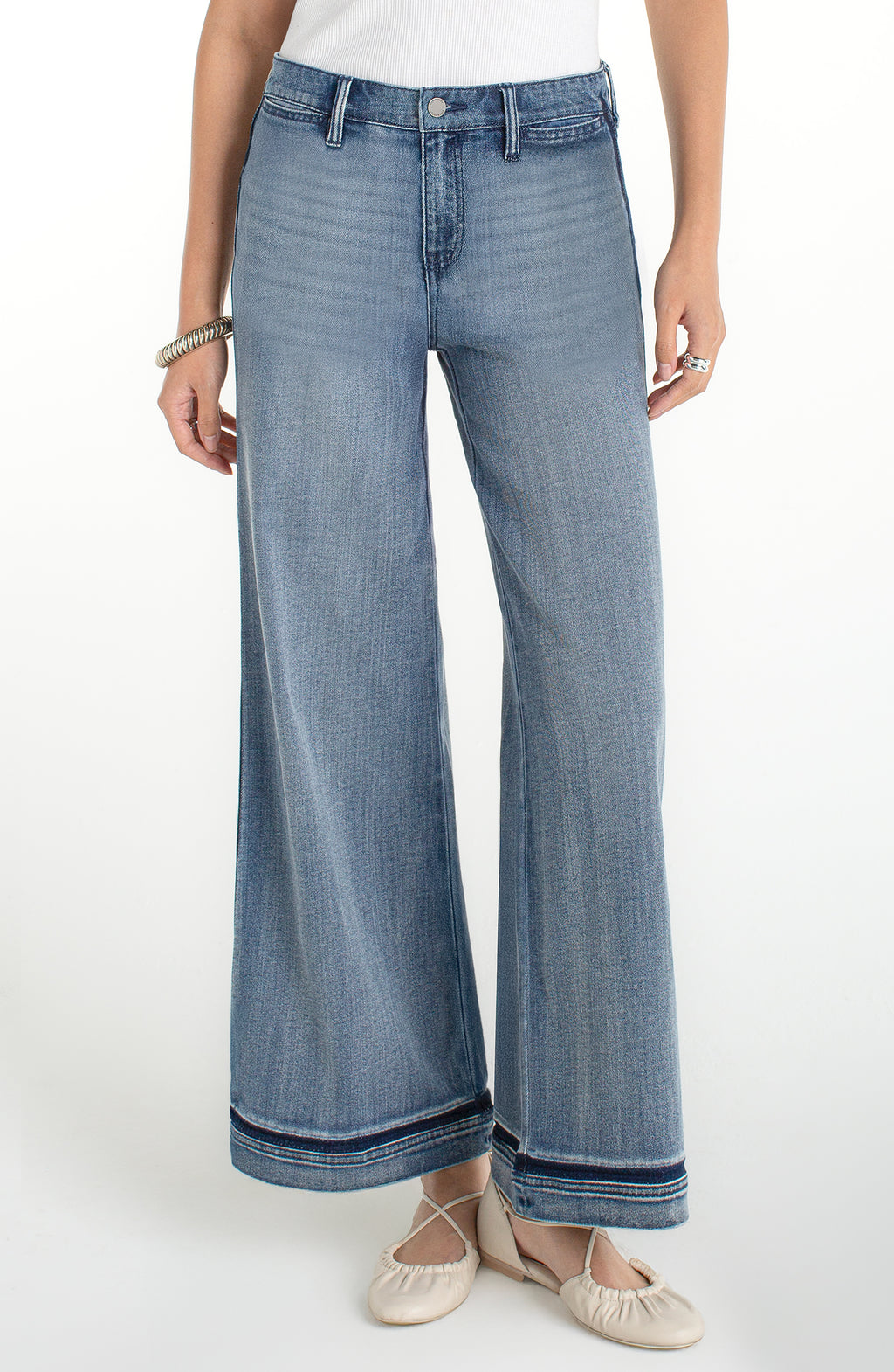 Super Stride Shadow Cuff Jeans