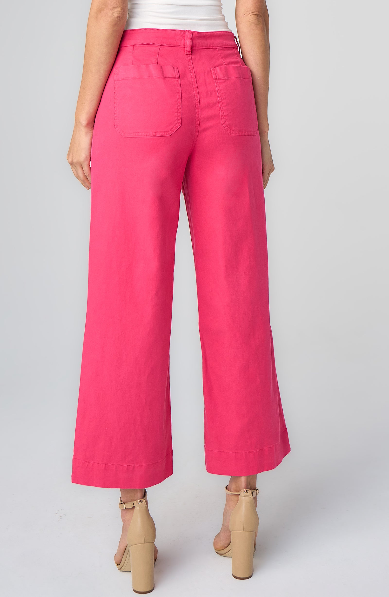 Crop Wide Leg Pants